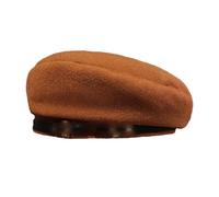 Cappello di lana del diamante del cappello delle donne alla moda per il cappello elegante del pittore della primavera, Caramello 2, 6 7/8 / 7 1/8