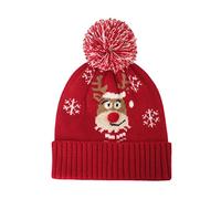 Cappello di lana di Babbo Natale alla moda Cappello di lana lavorato a maglia selvaggio antivento festival festa puntello fotografico per uomini donne cappelli per neonati bambini ragazzo ragazza