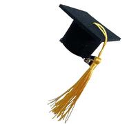 Cappello di laurea, ministri di laurea | Mini per cappello di dottorato 3D - 10 forcelle Cappello di laurea 3D, forniture per decorazioni fotografiche per F della laurea. È disponibile in 5 a