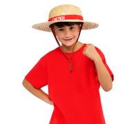 Cappello Di Monkey D. Luffy Costume Da Bambino Accessorio Costume In Paglia