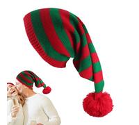 Cappello Di Natale A Maglia - Cappello di Babbo Natale Lavorato a Maglia per Donne - Comodo Berretto Per Uomini Freddo Invernale Uso Quotidiano Per Ragazze E Ragazzi Attività Della Vigilia Raduni