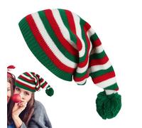 Cappello Di Natale A Maglia - Cappello Festivo da Babbo Natale per Donne - Comodo Berretto Per Uomini Freddo Invernale Uso Quotidiano Per Ragazze E Ragazzi Attività Della Vigilia Raduni