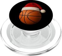 Cappello di Natale da basket divertente per le vacanze sportive PopSockets PopGrip per MagSafe