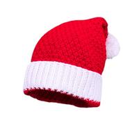 Cappello di Natale - Decorazioni in maglia morbide e calde | Cappello di Babbo Natale | Per il Ringraziamento Vacanze Compleanno Festa Inverno Quotidiano Interno Ufficio Casa Forniture Vacanze