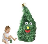 Cappello di Natale elettrico, divertente cappello di Natale 'oscillazione della peluche, animale farcito interattivo della peluche 'albero di Natale per le feste di Capodanno forniture