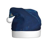 Cappello di Natale in peluche per adulti WHJSHOP Balena nel grattacielo Immagine morbido e confortevole per feste danze Halloween