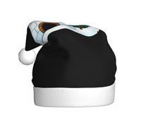 Cappello di Natale in peluche per adulti WHJSHOP Bellissimo motivo igloo con tocco morbido per festa di Natale