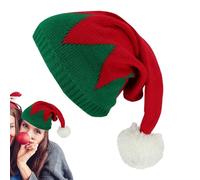 Cappello di Natale Lavorato a Maglia,Cappelli Da Babbo Natale Invernali Unisex - Comodo Berretto Per Uomini Freddo Invernale Uso Quotidiano Per Ragazze E Ragazzi Attività Della Vigilia Raduni