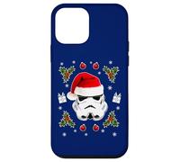 Cappello di Natale originale Stormtrooper & Holly Festive Pattern Custodia per iPhone 12 mini