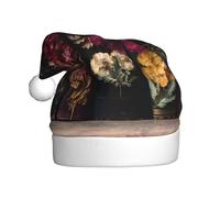 Cappello di Natale peluche adulto WHJSHOP Romance tra le pagine Immagine morbida e confortevole per feste danze Halloween