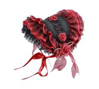 Cappello di paglia di carta con tesa corta e design patchwork anime cosplay copricapo perfetto per eventi all'aperto cappello Cotume