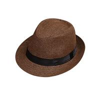 Cappello di paglia Fedora estivo per bambini e ragazze, cappello a tesa larga, cappello da spiaggia con visiera parasole per bambini, cappello piccolo, cappello di protezione solare, cappello