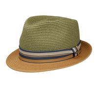 Cappello di Paglia Licano Toyo Trilby by Stetson kaki S (54-55 cm)