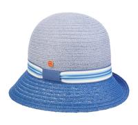 Cappello di Paglia Nanni Twotone by Mayser blu One Size