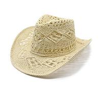 Cappello di Paglia Protezione Solare Donne/Uomo - Cappello da Sole - Cappello di Paglia Leggera - Cappello da Spiaggia - Primavera/Estate-Cappello Mare Donna-Capello per Sole-Cappelli Eleganti Donna