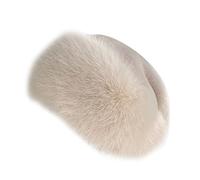 Cappello di pelliccia russo delle donne, cappello di pelliccia di volpe, cappello di pelliccia delle donne Cappello russo pelliccia sintetica cappello invernale peluche falso volpe cappello di peluche