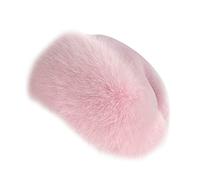 Cappello di Pelliccia Russo per Donne - Cappello Invernale in Peluche Sintetico di Volpe - Falso Pelliccia