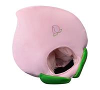 Cappello di peluche di frutta, casco da festa in peluche, e MU: silhouette arrotondata ed espressione testurizzata realistica offrono un equilibrio squisito. Variazioni di colori vivaci ammorbidiscono