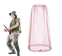Cappello di protezione contro le mosche | Rete per la testa della mosca | Copertura in rete traspirante per il viso, cappello a secchiello per esterni, rete per il viso per viaggi, pesca, attività