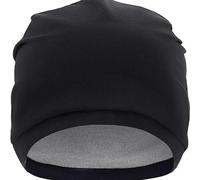 Cappello di protezione di EMF, anti radiazioni Stretch Beanies Cap, EMF RF Radiazione Schermatura Tessuto d'argento, Alta efficienza di schermatura 99,99%, Nero , Taglia unica