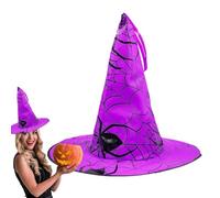 Cappello di ragnatela,Cappello di ragnatela - Decorazione di Halloween all'aperto | Cappello per costume cosplay, accessori natalizi, cappello decorativo per la decorazione 'albero