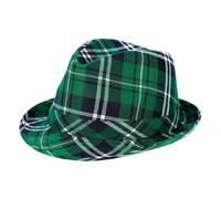 cappello di scena per foto cappello da folletto costume di san patrizio accessori cappello da festa verde forniture costume irlandese oggetti di scena festival irlandese cappello costume trifoglio cap