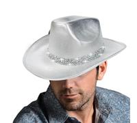 Cappello di senso, cappello di S sensi | COSPLAY Costume Glitter Disco Costume da discoteca,Elegante cappello a tema occidentale per Halloween, gioco di ruolo per uomini, donne e adulti