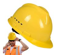 Cappello di sicurezza comodo fresco ventilato cappello rigido | Protezione della testa ammortizzante, attrezzatura da costruzione per una maggiore sicurezza