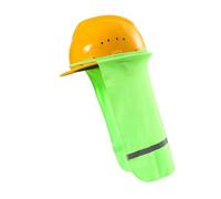 Cappello di sicurezza protezione solare blocco sole strisce riflettenti copertura del collo per adulti sport all'aria aperta lavoro casco ombra del sole