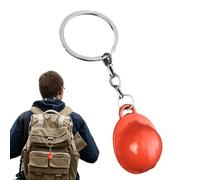 Cappello di sicurezza sedia | Mini casco portachiavi, piccolo cappello di sicurezza in costruzione portachiavi piccolo cappello cappello portachiavi ciondolo per bomboniere