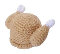 Cappello Di Tacchino Arrosto Del Ringraziamento, Cappello Con Piede Di Pollo Per Bambini Lavorato A Mano, Stile Genitore-figlio, Divertente Cappello Lavorato A Maglia Per Adulti E Uomini, Cappello Di