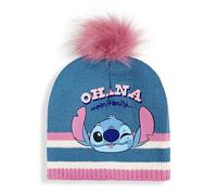 Disney Cappello Lilo e Stitch per Bambina Invernale Cappellino con PON PON 6232