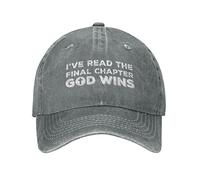 Cappello divertente, ho letto il capitolo finale, Dio vince, cappello da b