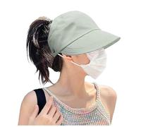 Cappello Donna Coda di Cavallo - Cappelli con Parasole Visiera Berretto da Tennis da Golf L'Estate da Donna Berretto Cappellini per Corsa Unisex 1 Pezzo Berretto Regolabile Adatto all'Uso Esterno