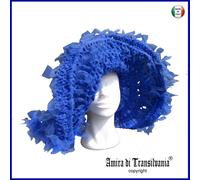 Cappello Donna Elegante Stile Vintage Casual Stravagante Matrimonio a Tesa Larga