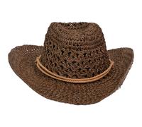 Cappello donna in paglia a larga in rafia larga 8,5 cm struttura inter