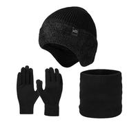 Cappello Donna Invernale Set di Cappello Sciarpa e Muffole Spesse per Maggiore Calore nei Giorni Freddi