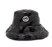 Cappello donna Liu Jo bucket check in nylon nero C24LJ14 2F3104 TAGLIA UNICA