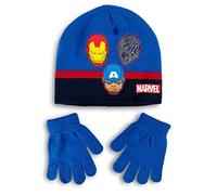 Cappello e guanti invernale Marvel Avengers cappellino Iron man bambino 4584