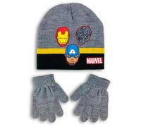 Cappello e guanti invernale Marvel Avengers cappellino Iron man bambino 4584