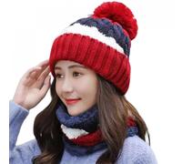 Cappello e scaldacollo- Bordeaux