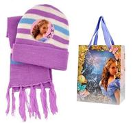 Cappello e Sciarpa Cinderella - Cenerentola in Busta Regalo