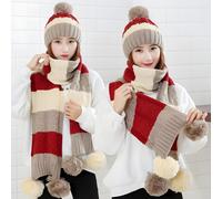 Cappello e sciarpa - Marrone