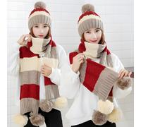 Cappello e sciarpa - Marrone KP21607