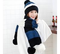Cappello e sciarpa - Nera KP21604