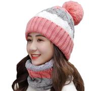 Cappello e sciarpa - Rosa