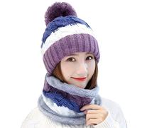 Cappello e sciarpa - Viola KP21303