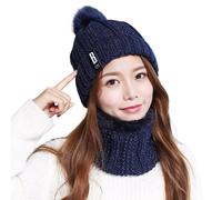 Cappello e sciarpa Zara - Blu scuro