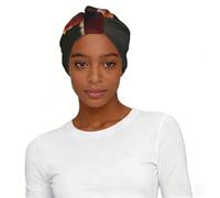 Cappello elastico da donna, con stampa leopardata e geco, leggero, traspirante, accessorio per capelli alla moda