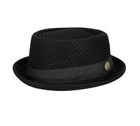Cappello estivo a forma di torta di maiale in rete, per uomini e donne, leggero, a tesa corta, traspirante, fresco, cappello da sole per spiaggia, viaggi, tutti i giorni, nero, Taglia unica